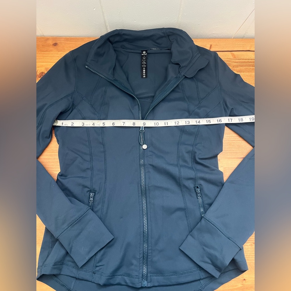 90 Degree By Reflex Women's Dark Teal Active Jacket - Picture 5 of 6